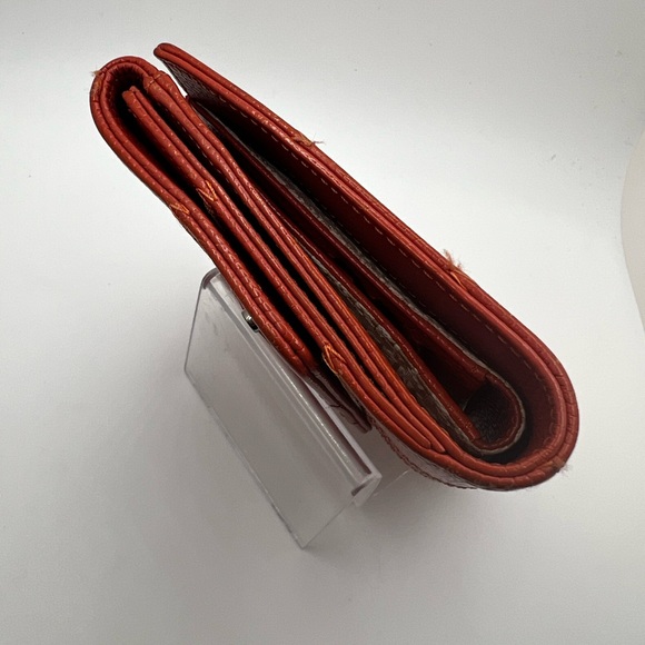 GUC Chanel Matelasse Peach Caviar Compact Trifold Wallet with COA - Picture 4 of 11